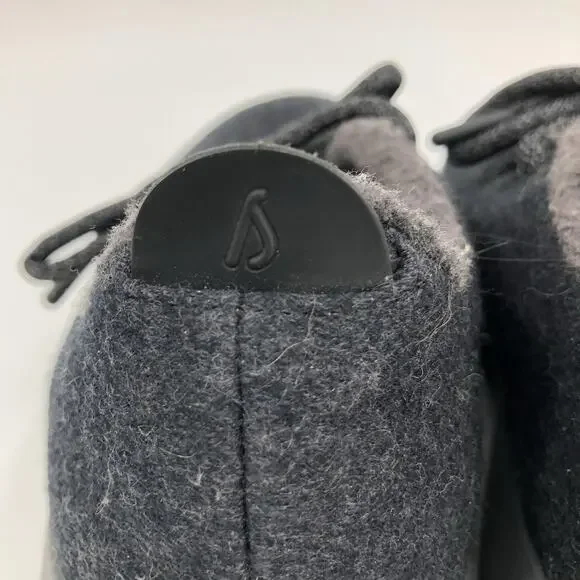 Allbirds Men's Sz 8 Wool Runner Mizzles Running Shoes Black Gray WR M8